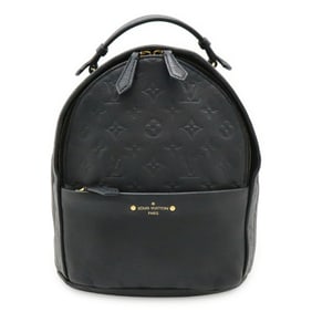 LOUIS VUITTON Monogram Empreinte Sorbonne Backpack/Mini Backpack in Noir Black (M44016)