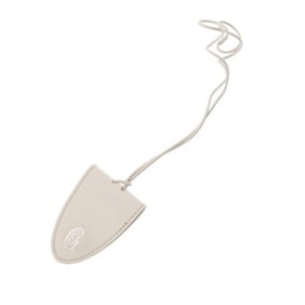 GOYARD Universal Bag Clip, White, Unisex Leather