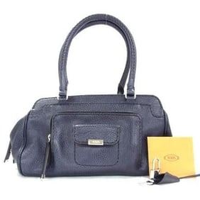 Tod's TODS handbag - Navy leather for women