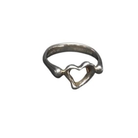 TIFFANY & Co. Elsa Peretti Heart Ring - Silver SV925 for Women