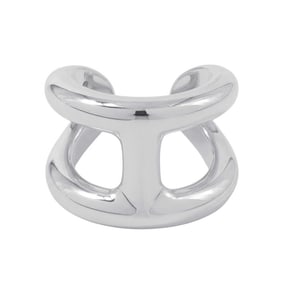 Hermes Hermès Osmose GM Ring, SV925 Silver, Ring Size 50,