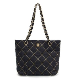 Chanel Wild Stitch Chain Tote Bag with Coco Mark