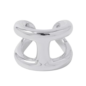 Hermes Hermès Osmose GM Ring, SV925 Silver, Ring Size 50,