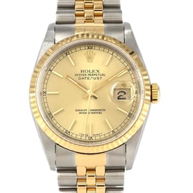 Rolex Datejust 16233 SSxYG Automatic Watch, T-Serial