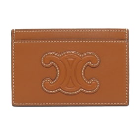 Celine Triomphe Leather Card Case for Women