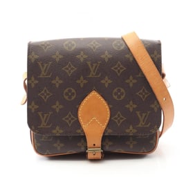Louis Vuitton Carte Ciel MM Shoulder Bag, Coated Canvas and Leather, Monogram, Women's, Brown,