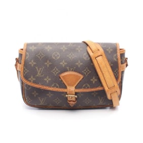Louis Vuitton Sologne Shoulder Bag, Coated Canvas and Leather, Monogram, Women's, Brown, M42250