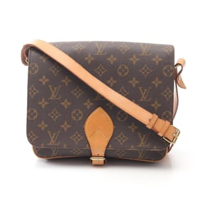 Louis Vuitton Carte Ciel GM Shoulder Bag, Coated Canvas and Leather, Monogram, Women's, Brown,