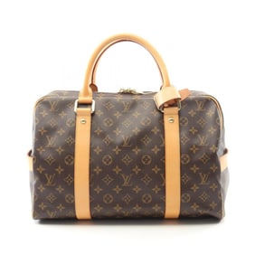 Louis Vuitton Carryall Boston Bag, Coated Canvas and Leather, Monogram, Brown, Men's Women's, M40074