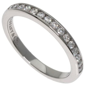 Tiffany & Co. Half Eternity Diamond Ring in Platinum PT950 for Women