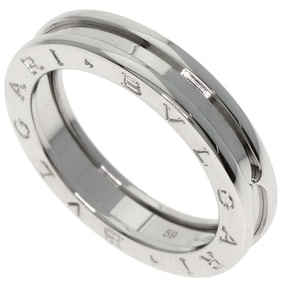 BVLGARI B-zero1 1-Band #59 Ring in 18K White Gold for Women