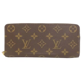 Louis Vuitton M60742 Portefeuille Clemence Long Wallet in Monogram Canvas for Women