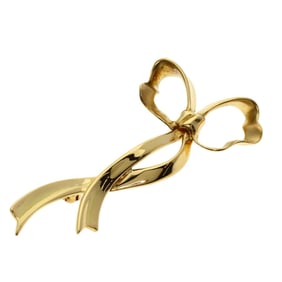 Tiffany & Co. Ribbon Brooch in 18K Yellow Gold for Women
