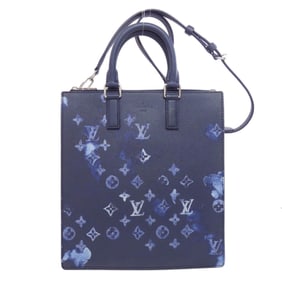 Louis Vuitton M57843 Sac Plat Monogram Watercolor Handbag in Canvas for Men