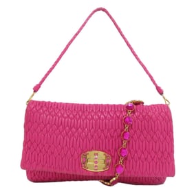 Miu Miu Miu Matelasse Shoulder Bag in Calfskin for Women MIUMIU