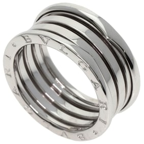 BVLGARI B-zero1 4-Band #62 Ring in 18K White Gold for Men and Women