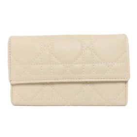 Christian Dior Cannage Key Case in Calfskin for Women CHRISTIAN DIOR