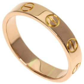Cartier Mini Love Ring, 18K Pink Gold, Women's