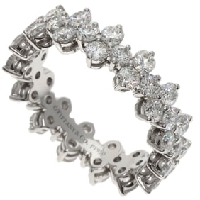 Tiffany & Co. Aria Full Eternity Diamond Ring in Platinum PT950 for Women