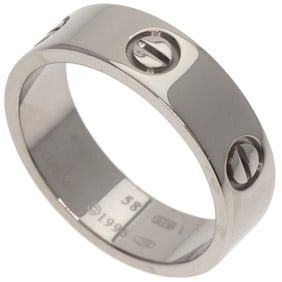 Cartier Love Ring, 18K White Gold, Women's, CARTIER