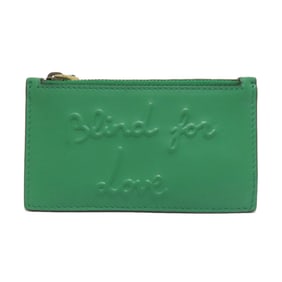 Gucci 451184 Coin/Business Card Case/Card Case Embossed Calfskin Wallet/Coin Women's GUCCI