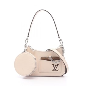 Louis Vuitton Malellini Handbag, Epi Leather, Ivory, Women's, M20999