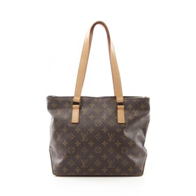 Louis Vuitton Cabas Piano Shoulder Bag, Coated Canvas and Leather, Monogram, Women's, Brown, M51148