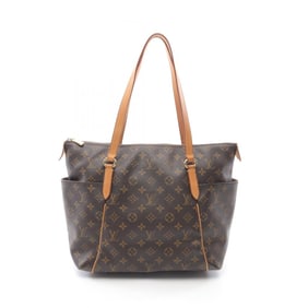 Louis Vuitton Totally MM Monogram Tote Bag, Coated Canvas and Leather, Women's, Brown, M56689