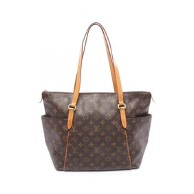 Louis Vuitton Totally MM Monogram Tote Bag, Coated Canvas and Leather, Women's, Brown, M56689