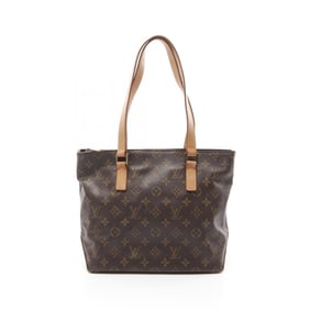 Louis Vuitton Cabas Piano Monogram Shoulder Bag, Coated Canvas and Leather, Brown, M51148