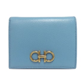Salvatore Ferragamo Gancini hardware bifold leather wallet for women