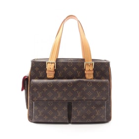 Louis Vuitton Multiplicite Handbag, Coated Canvas and Leather, Monogram, Women's, Brown, M51162