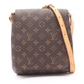 Louis Vuitton Musette Salsa Short Strap Shoulder Bag, Coated Canvas and Leather, Monogram, Women's,