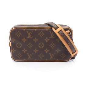 Louis Vuitton Marly Bandouliere Shoulder Bag, Coated Canvas and Leather, Monogram, Women's, Brown,