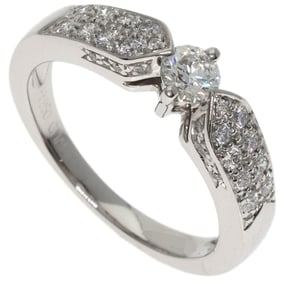 Chaumet Plume de Diamond Ring in Platinum PT950 for Women