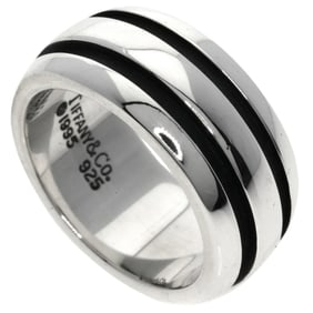 Tiffany Grooved Ring, Silver, Women's, TIFFANY & Co.