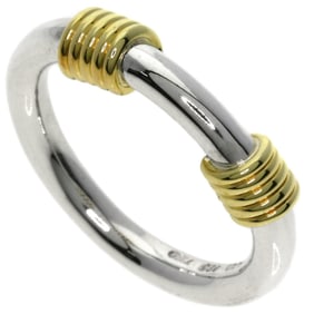 Tiffany & Co. Bandwith 2-Wire Ring, 18K Yellow Gold, Women's, Silver