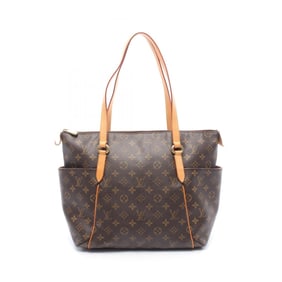 Louis Vuitton Totally MM Tote Bag, Coated Canvas and Leather, Monogram, Women's, Brown, M56689