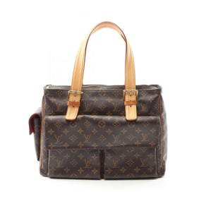 Louis Vuitton Multiplicite Handbag, Coated Canvas and Leather, Monogram, Women's, Brown, M51162