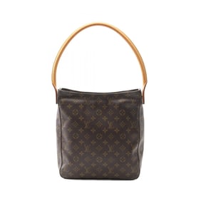 Louis Vuitton Looping GM Shoulder Bag in Coated Canvas and Leather with Monogram Design, Brown,