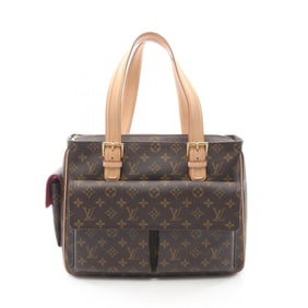 Louis Vuitton Multiplicite Handbag, Coated Canvas and Leather, Monogram, Women's, Brown, M51162