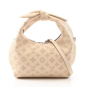 Louis Vuitton Why Not PM Mahina Leather Handbag, Beige, Women's, M20700