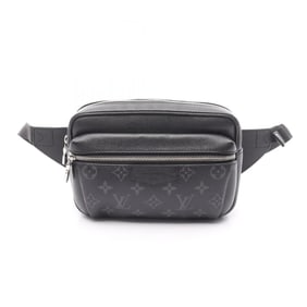 Louis Vuitton Men's Taiga Rama Bum Bag, Outdoor Waist Body Coated Canvas and Leather, Black, M30245
