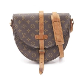 Louis Vuitton Chantilly GM Shoulder Bag in Coated Canvas and Leather with Monogram Design, Brown,