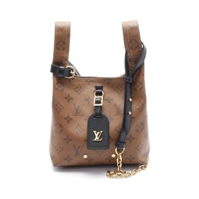 Louis Vuitton Atlantis BB Handbag, Coated Canvas and Leather, Monogram Reverse, Women's, Brown,