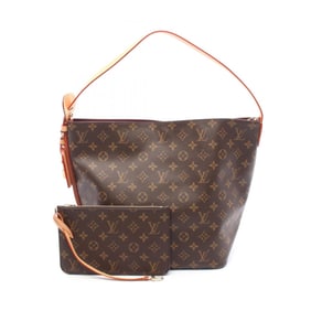 Louis Vuitton All-in GM Shoulder Bag in Coated Canvas and Leather with Monogram Design, Brown,