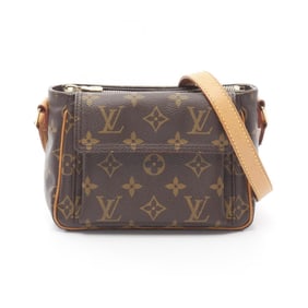 Louis Vuitton Viva Cite PM Shoulder Bag in Coated Canvas and Leather with Monogram Design, Brown,