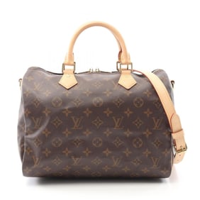 Louis Vuitton Speedy Bandouliere 30 Handbag, Coated Canvas and Leather, Monogram, Women's, Brown,