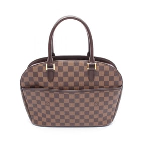 Louis Vuitton Saria Horizontal Handbag, Coated Canvas and Leather with Damier Detail, Women's,