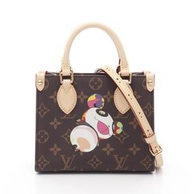 Louis Vuitton LOUIS VUITTON x Takashi Murakami LV On the Go BB Handbag, Coated Canvas and Leather,